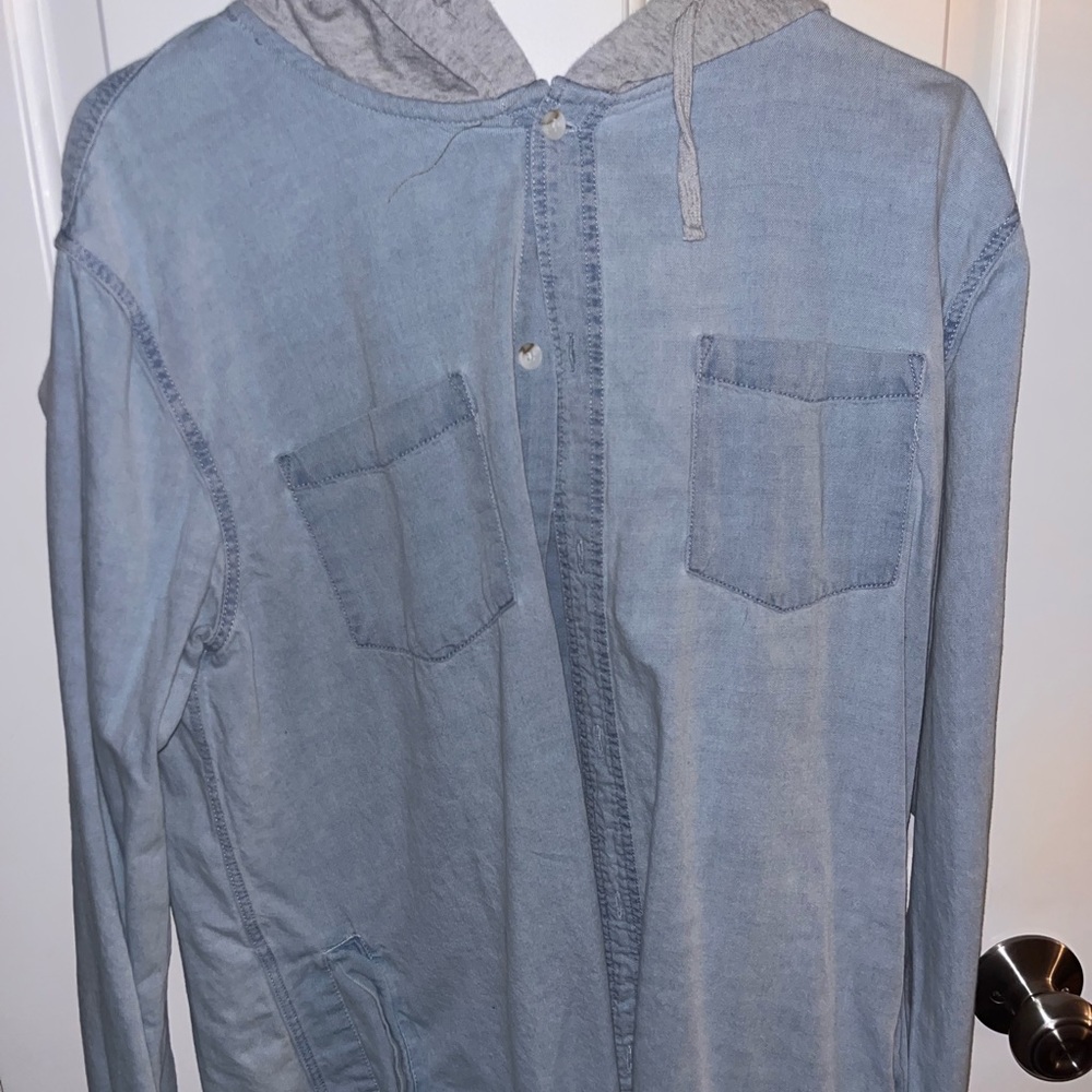 Pacsun Hooded Flannel